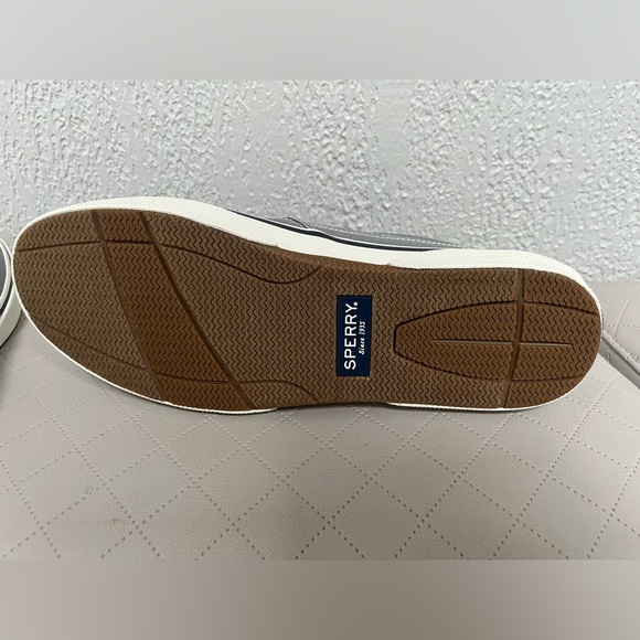 Sperry Mens, Halyard Slip-On Canvas Sw Grey 11.5 - Picture 9 of 9